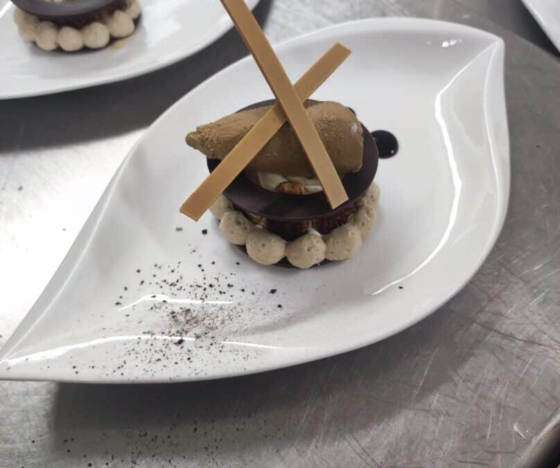 Tiramisu revisité par Guillaume, élève de Mention Dessert à l’Assiette