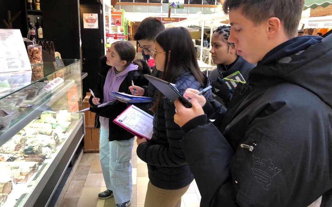 Visite des secondes STHR les 7 et 10 novembre aux halles de QUIMPER