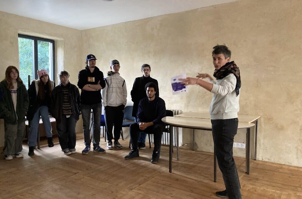 Visite du tiers-lieu apprenant FLUX