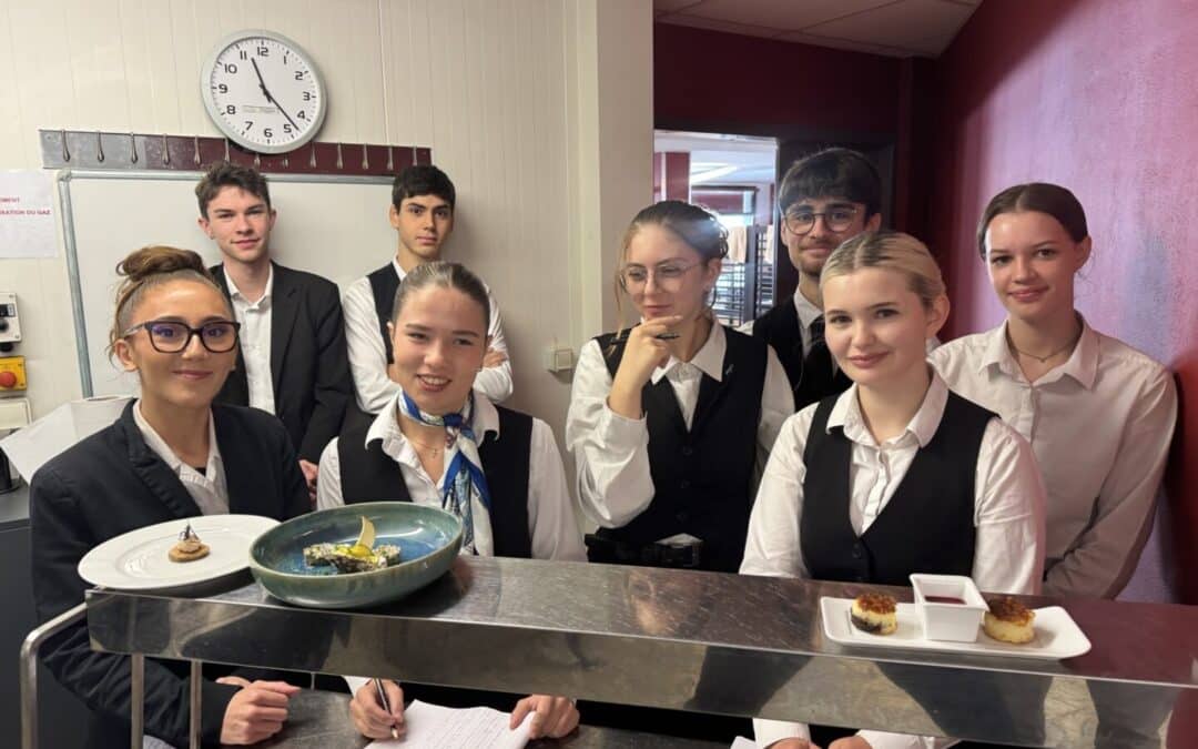 Rentrée bretonne en cuisine pour les terminales Bac Pro