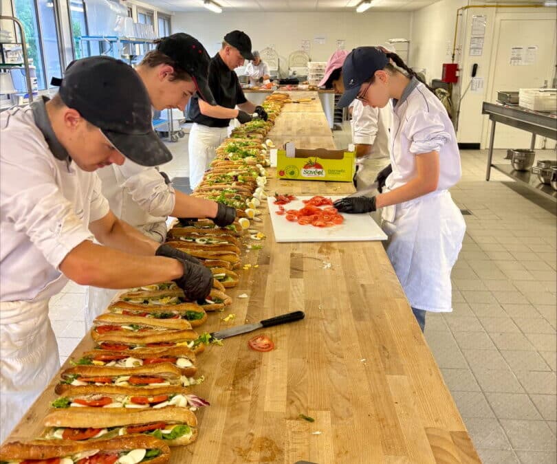 Collaboration des terminales pour la journée d’intégration