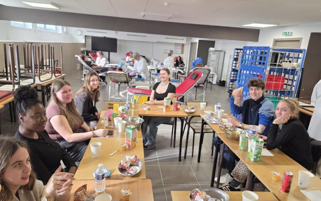 Belle mobilisation pour la collecte de sang au lycée