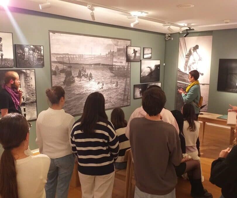 Les étudiantes de DNMADe événementiel au Musée Breton