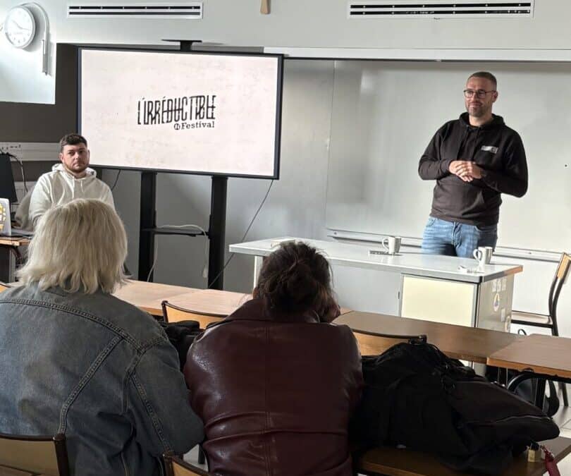 Quand la créativité étudiante s’invite à l’Irréductible Festival