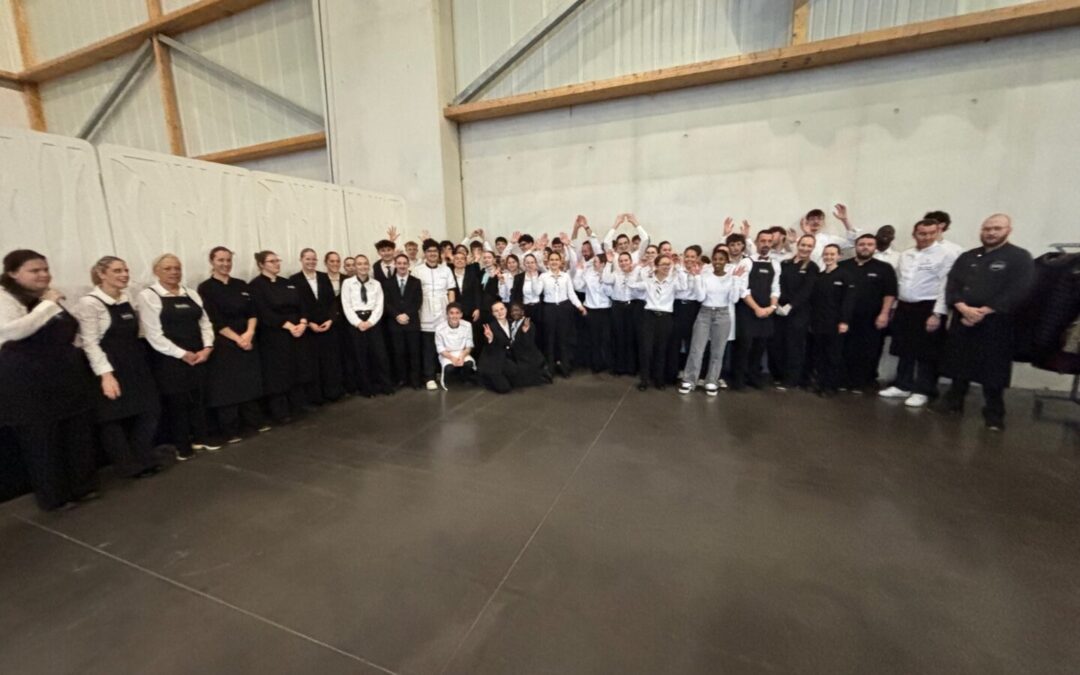 900 convives, un défi réussi : les MHR en action au Pavillon de Penvillers