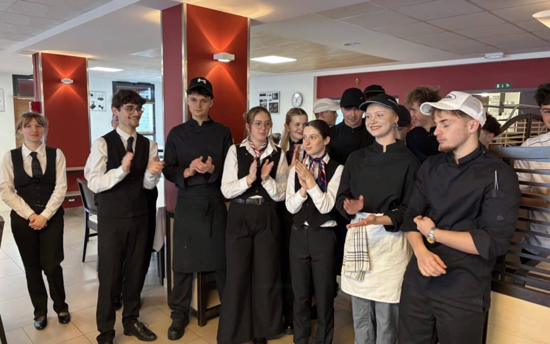 Les terminales cuisine et CSR mettent leur savoir-faire au service des routiers
