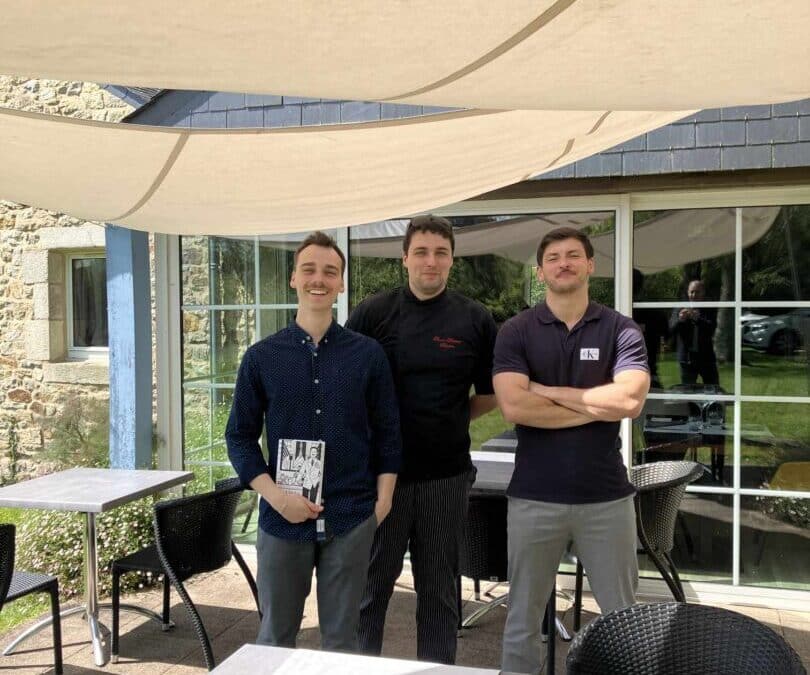 Visite enrichissante au restaurant La Ferme de l&rsquo;Odet !
