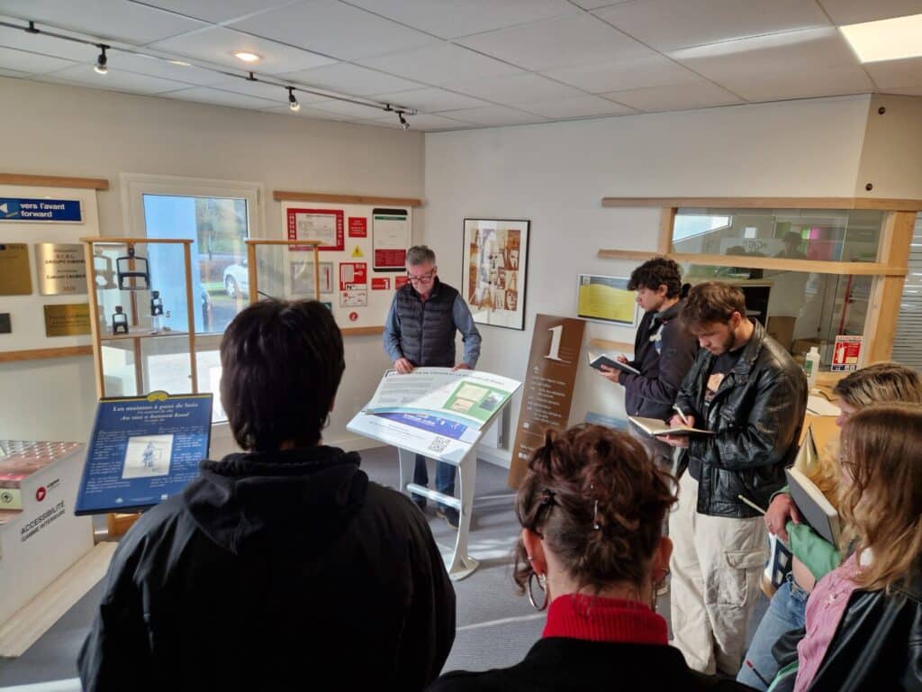 20260305 093830 - Accueil Les étudiants du DNMADe Graphisme en visite chez SIGMA SYSTEMS