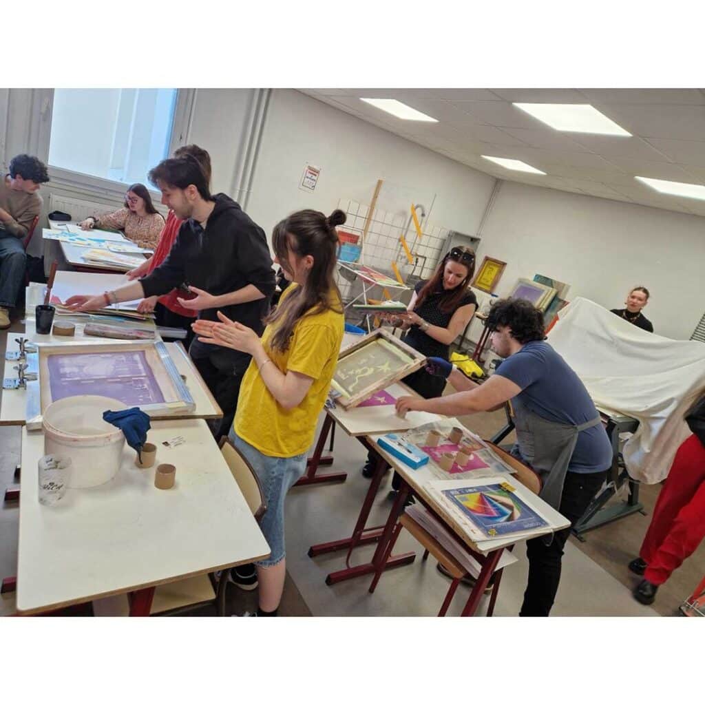 20260318 093726 - Accueil Quand le graphisme prend forme : atelier sérigraphie en action
