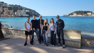 image - Accueil Erasmus Sóller Majorque, début de 3 semaines de stage pour 4 élèves