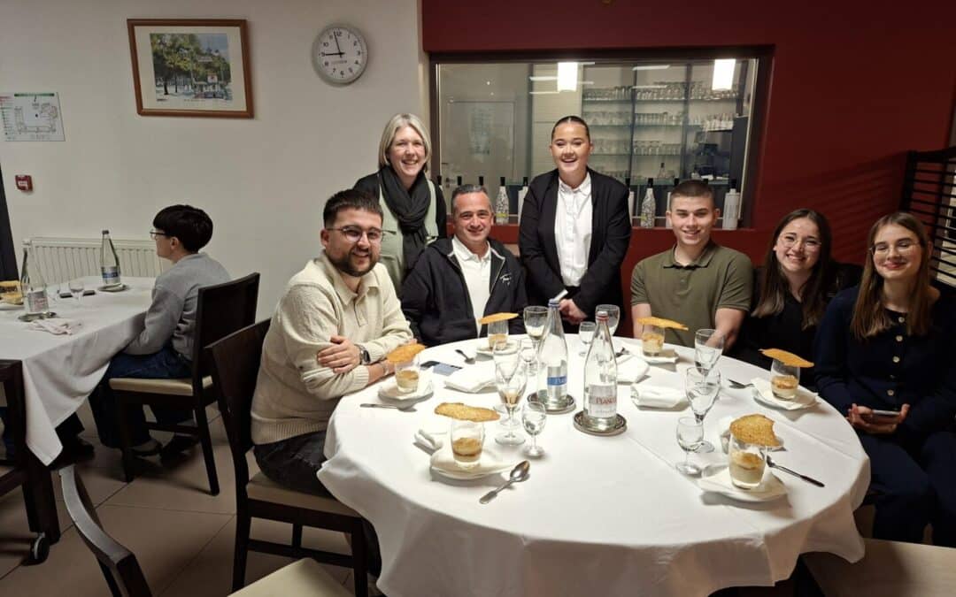 Dîner des parents de la classe de 1ère STHR