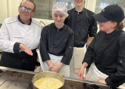 IMG 0188 - Les élèves de seconde STHR du Paraclet relèvent une battle culinaire aux saveurs italiennes