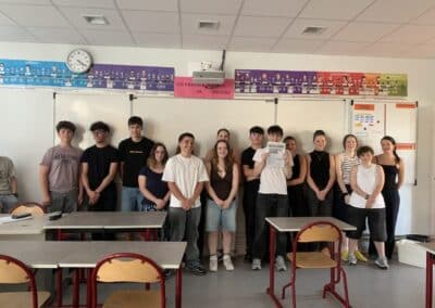 IMG 5699 - “Qui met la table ?” : les élèves de Première Bac Pro parmi les finalistes de “Zéro Cliché”