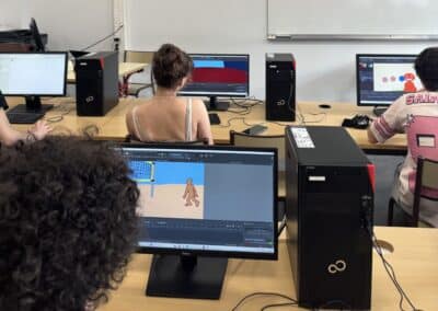 IMG 7825 - Les élèves de Première STD2A finalisent leurs projets d’animation