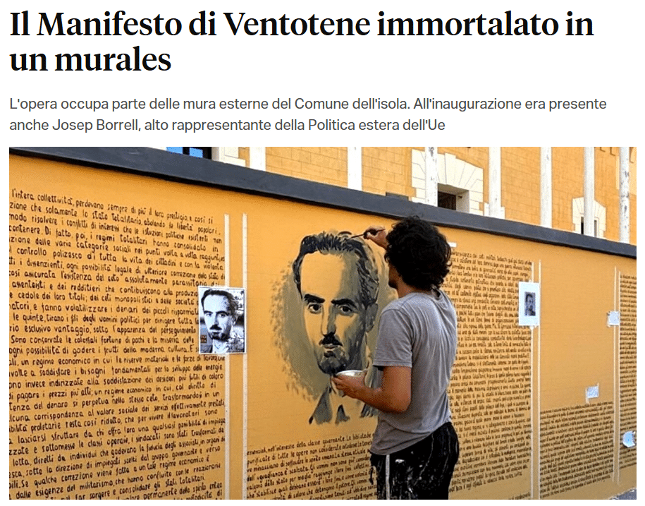 foto1 - Accueil Journée de l’Europe : une rencontre à distance entre nos élèves et deux artistes italiens
