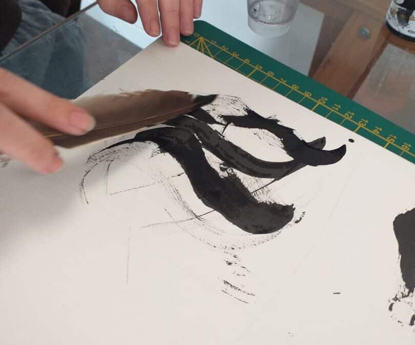 La classe de première STD2A réinvente le dessin